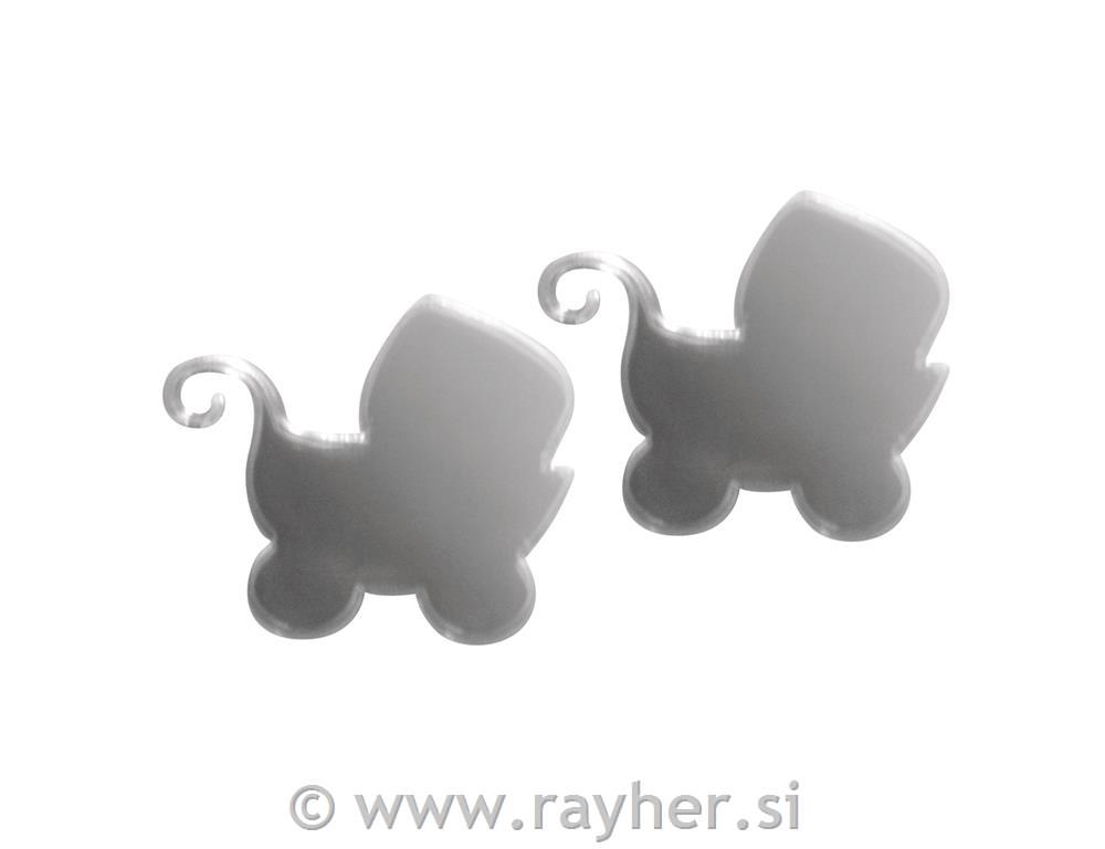Acrylic mirror adhes. motive self-adhes.