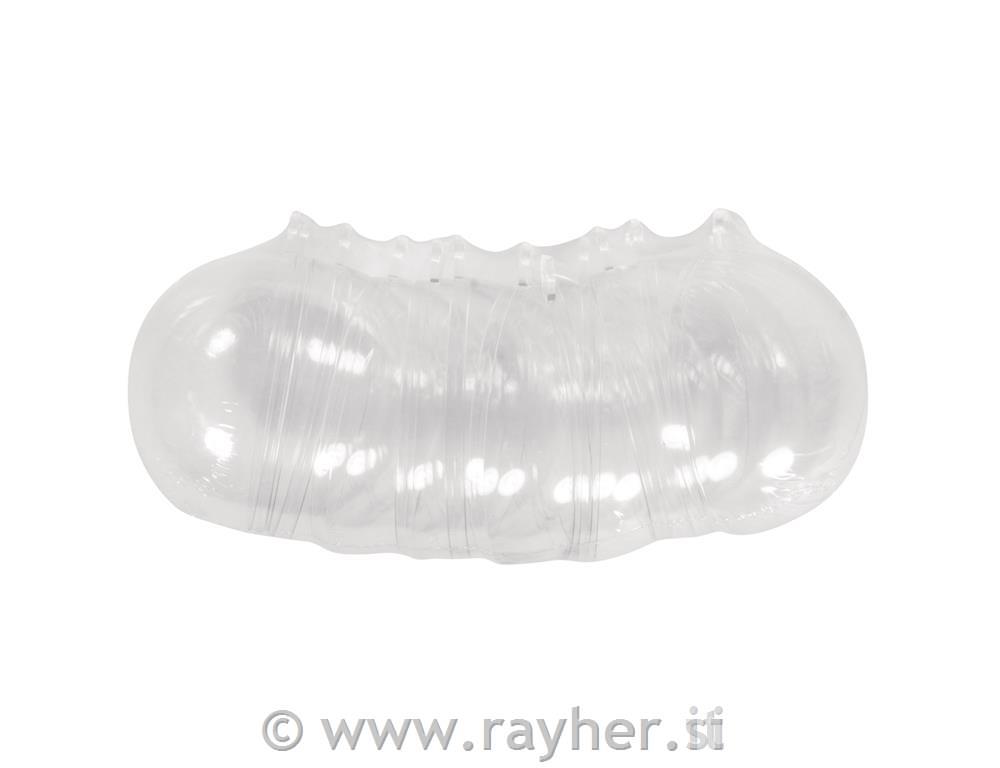Plastične kugle, prozirne, 6cm, 6 kom