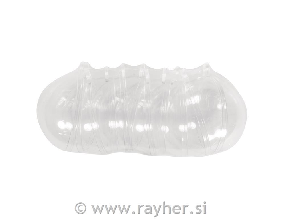 Plastične kugle, prozirne, 5cm, 6 kom