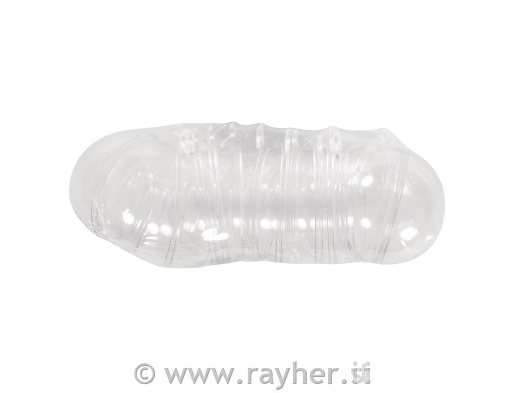 Plastične kugle, prozirne, 5cm, 8 kom