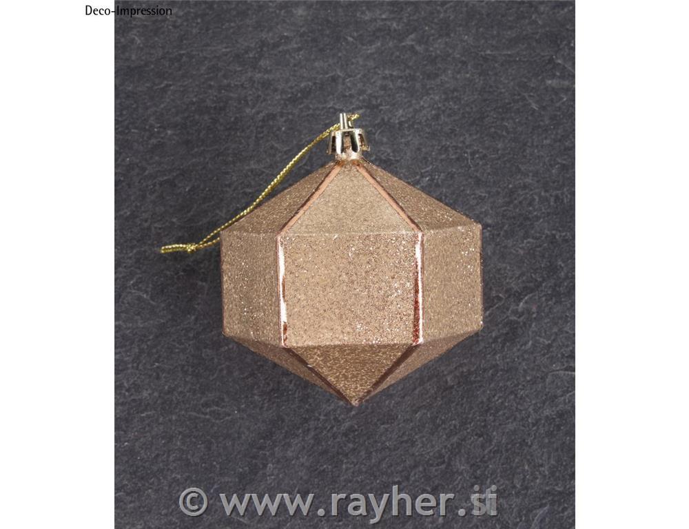 Okraski za smreko 7-8 cm 3 designi, 3 kosi