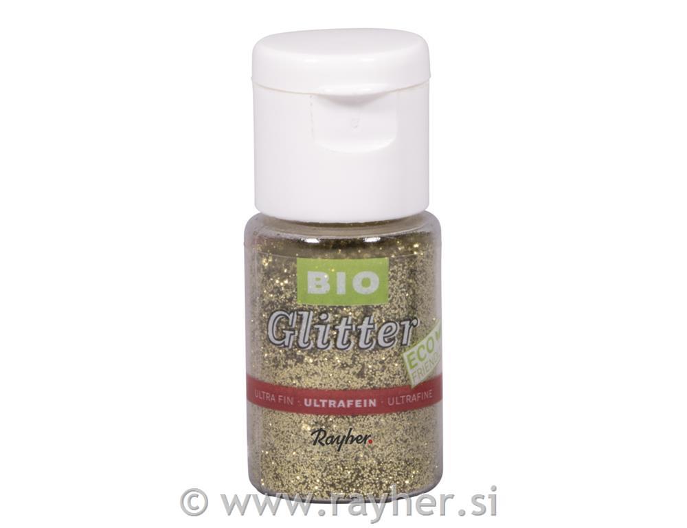 Glitter biorazgradiv, ultra-fine, zlato