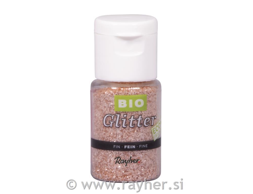 Glitter pastel biorazgradiv, fine, pastelno ružičasta