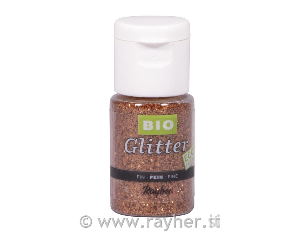 Bleščice Fine 7g biorazgradljive, pastel bakrene