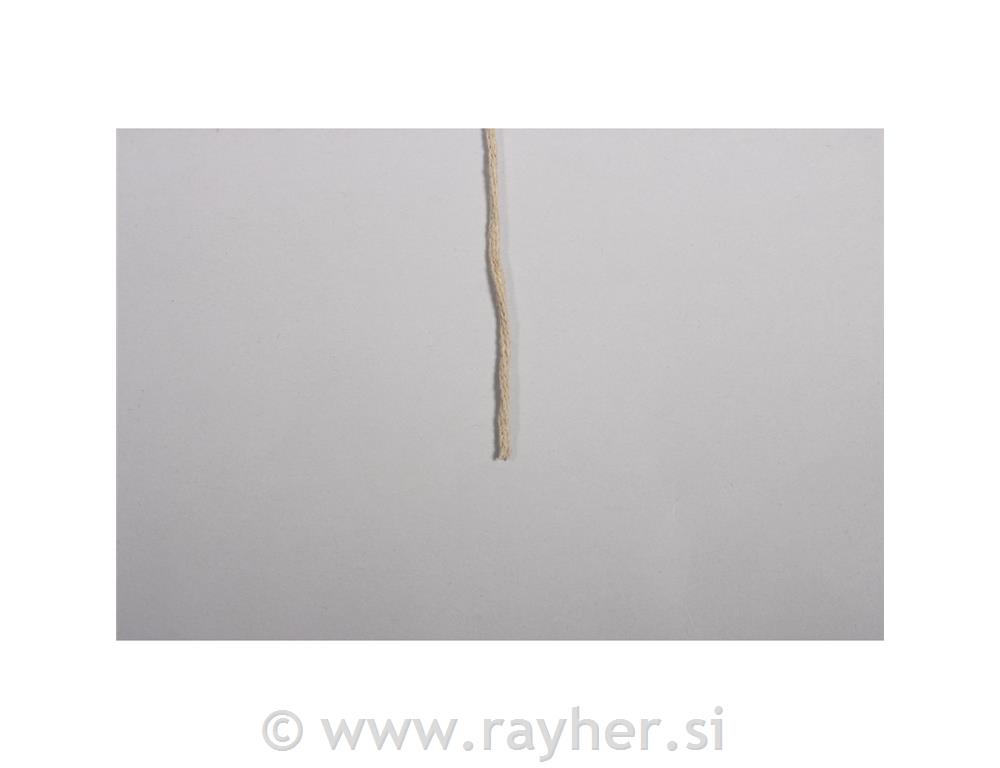 Vrpca za konopce, pletena, 2 mm