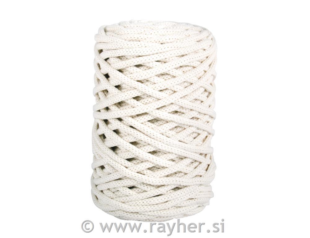 Vrpca jarn 4 mm, krem, 65 m
