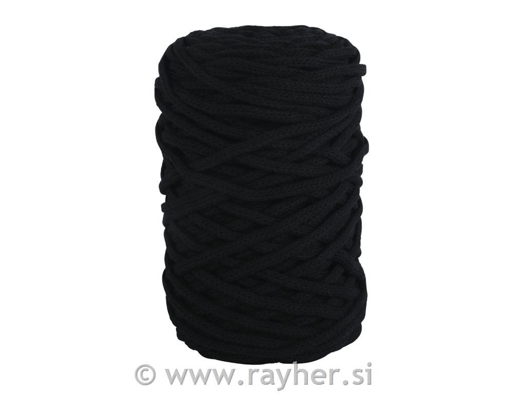 Vrpca jarn 4 mm, crna, 65 m