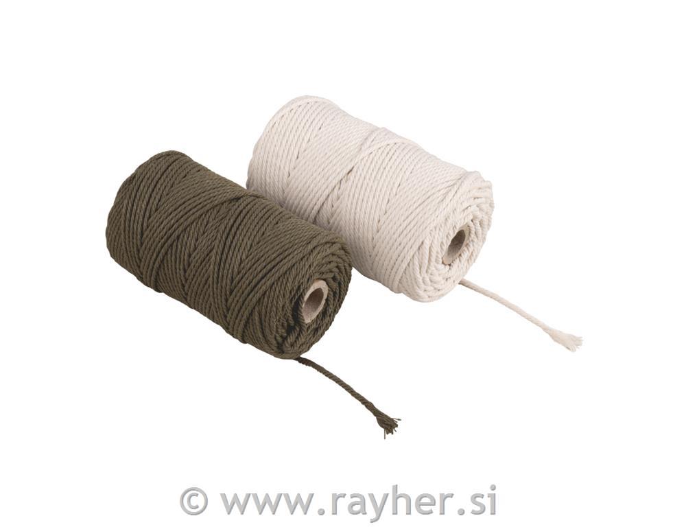 Vrpca makrame set 2x 70 m, 2,2 mm