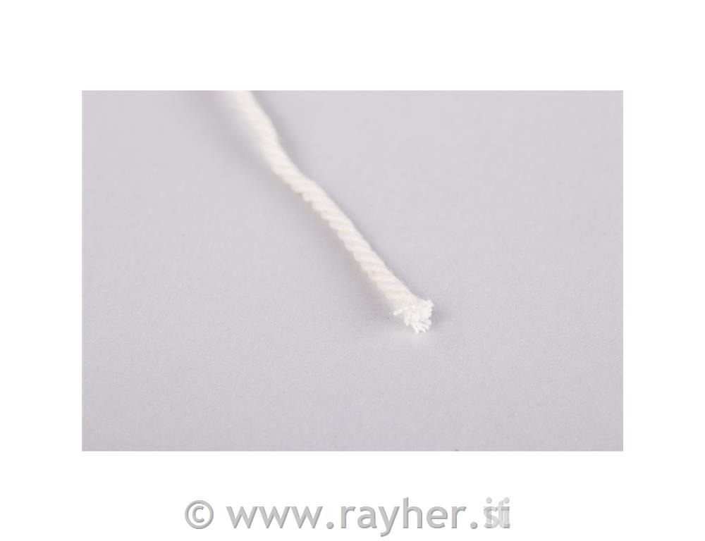 Vrpca, jarn, bijela, 2mm
