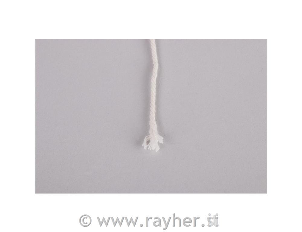 Vrpca jarn, bijela, 2mm, 260m