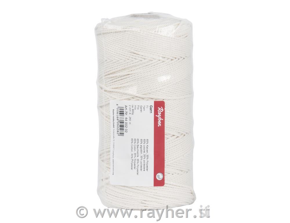 Vrpca jarn, bijela, 2mm, 260m