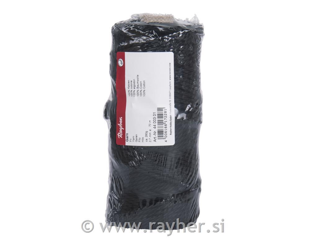 Vrpca jarn, 3.7mm, crna, 70m