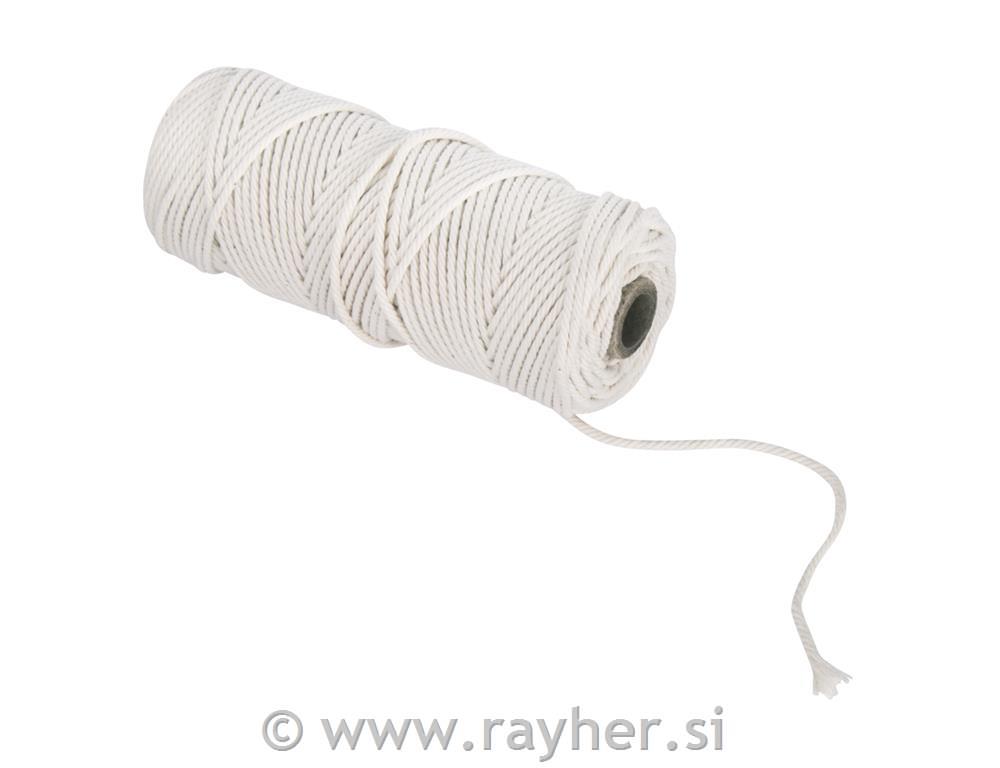 Vrpca jarn, 3,7mm, bijela, 70m