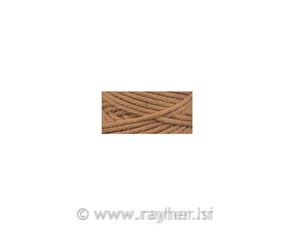 Vrpca makrame, lješnjak, 3mm,70m