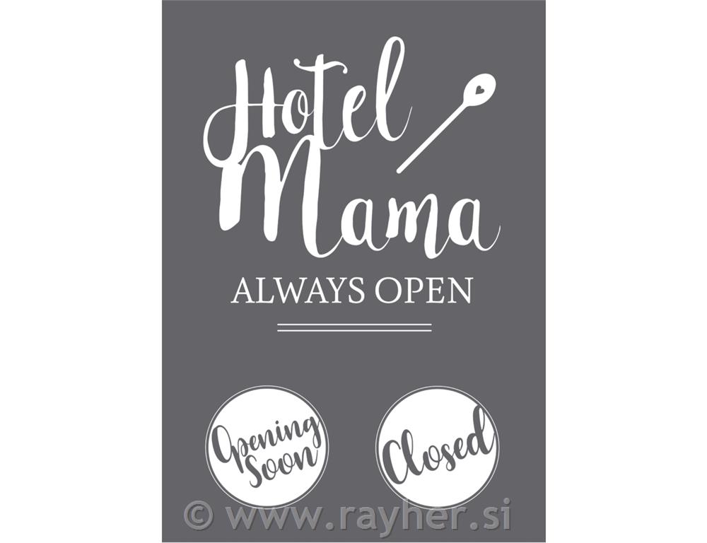 Šablona, Hotel Mama, A4