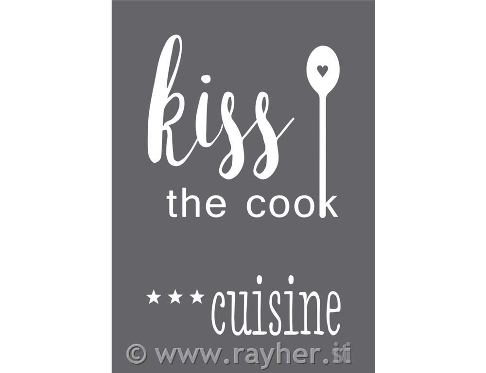 Šablona, Kiss the cook, A5