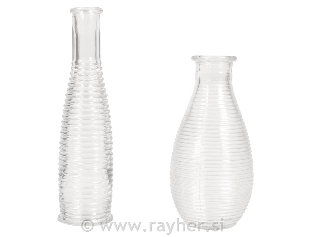 Mini vaze, 14 + 18cm, (110ml + 220ml), set2