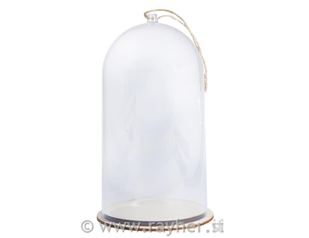 Prozirna kupola s postoljem fi 12cm
