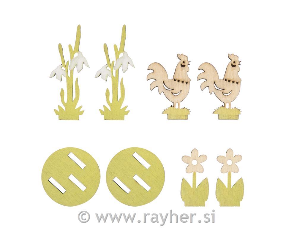 Model drveni, Uskrs, set 2