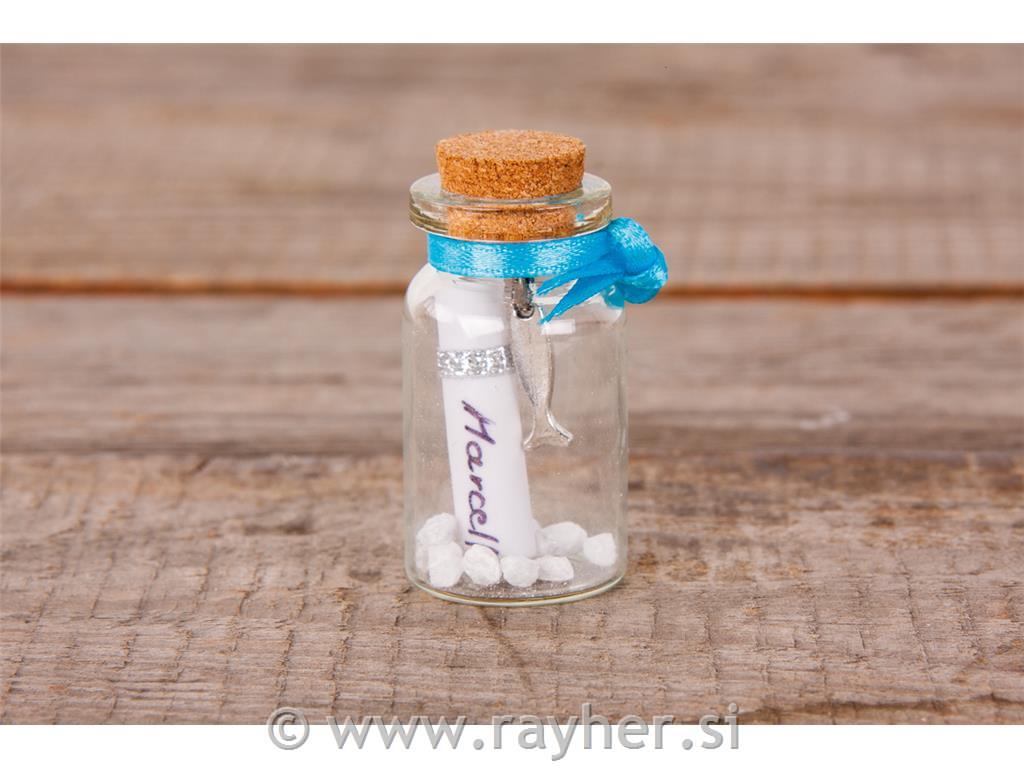 Mini boca s ribom, 4.5cm, 4 kom