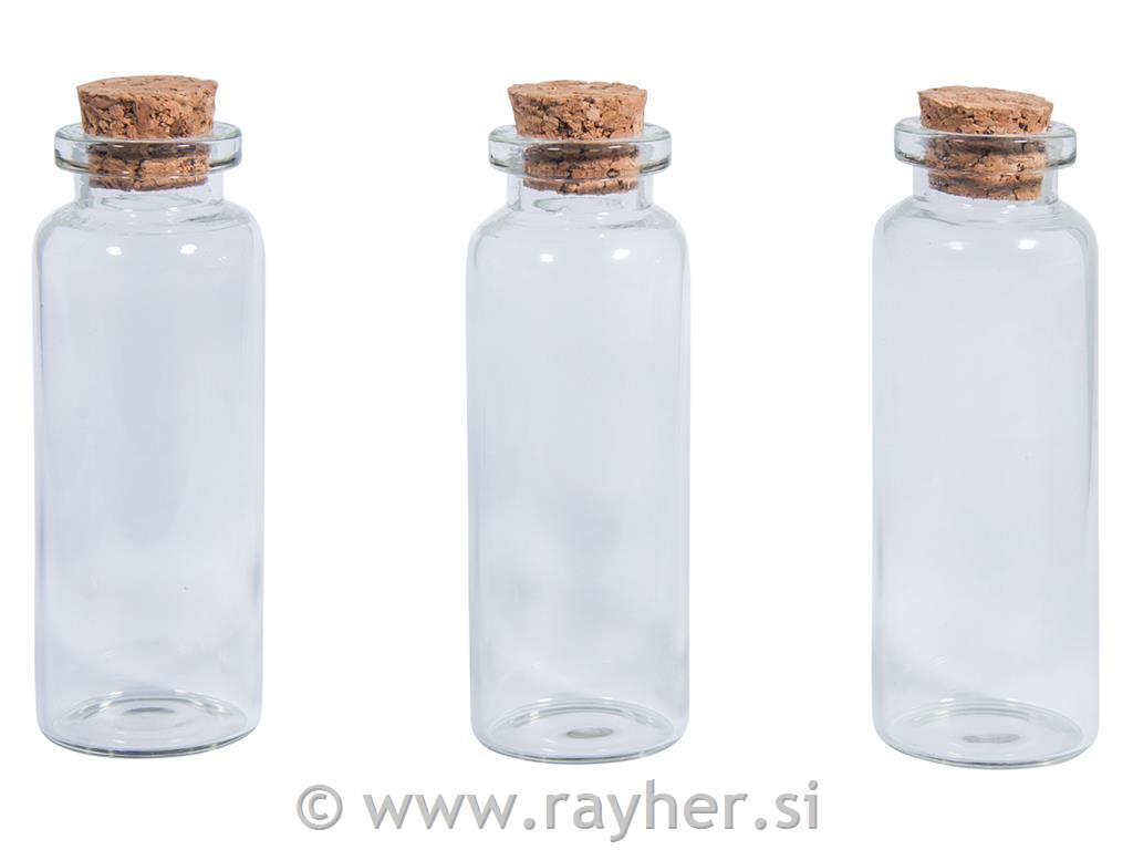 Boca s čepovima, 6.5cm, 20ml, 3 co