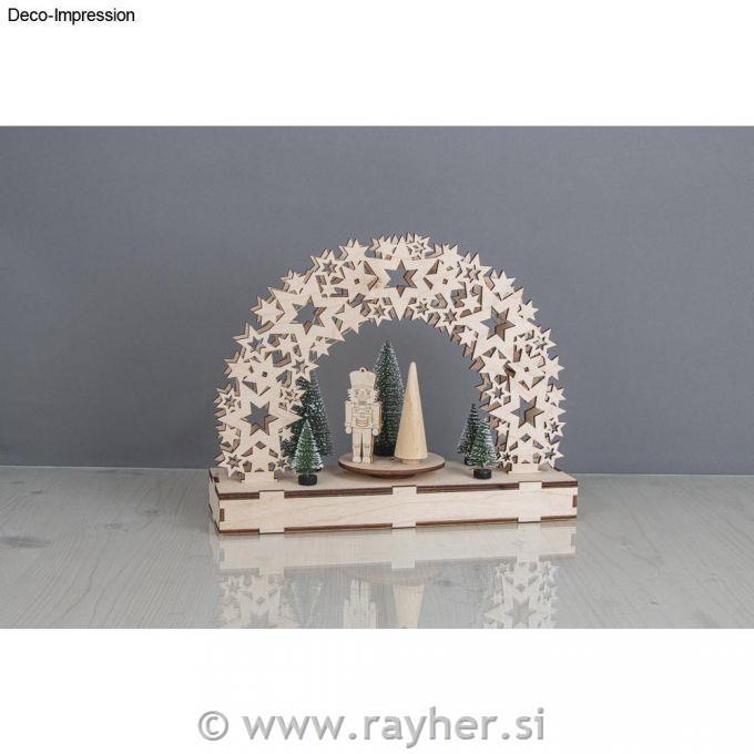 Nutcracker 3x8 cm 4 pcs
