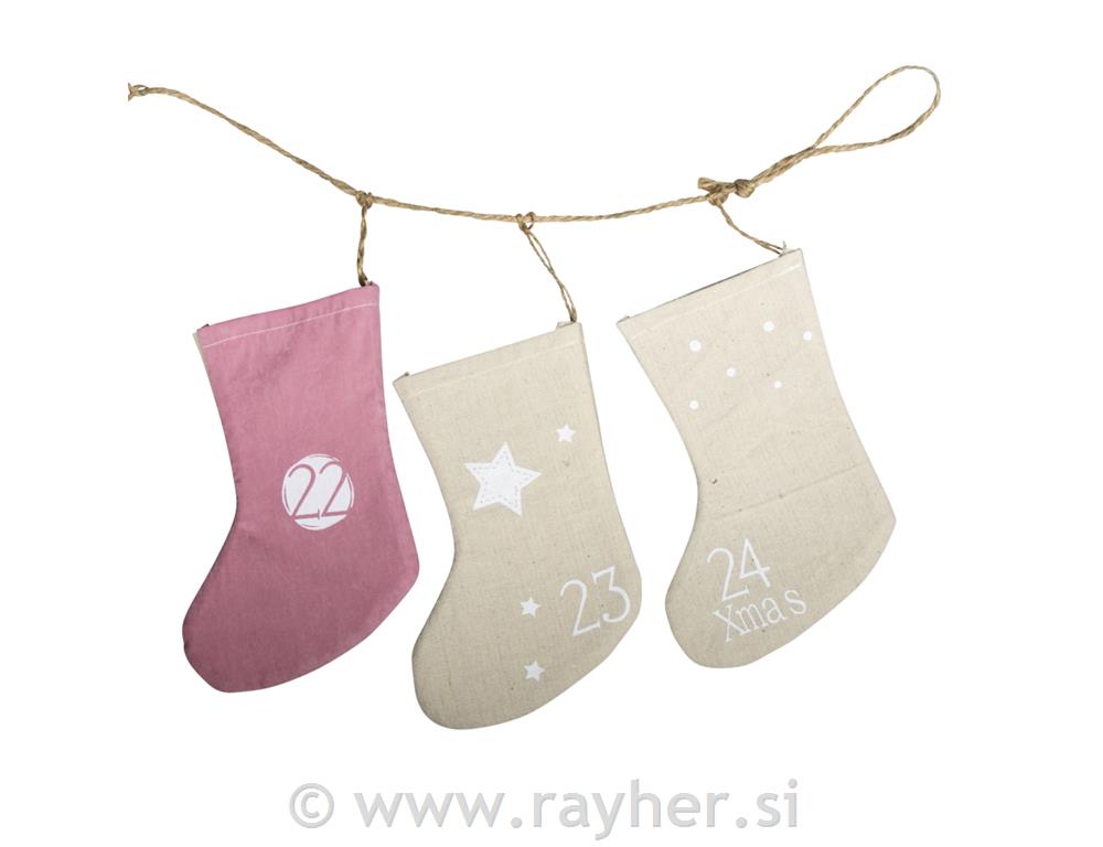 Adventski kalendar Božićne čarape