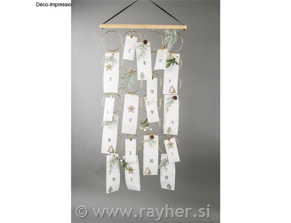 Decorative hanging rings