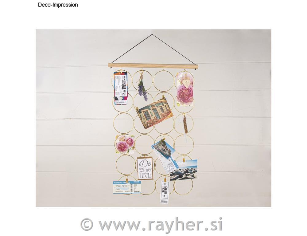 Decorative hanging rings