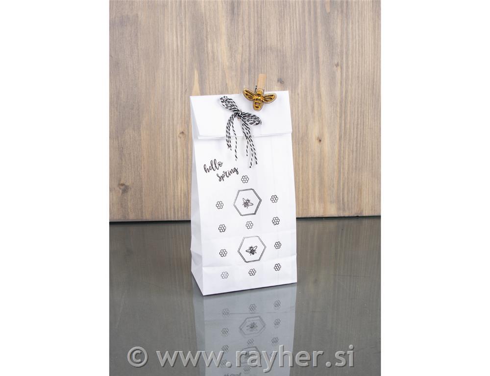 Drvene štipaljke, Pčelice, 3.5cm, set 6