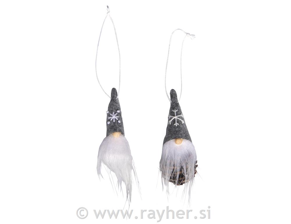 Obešanka Jesenski venček 8 cm set 2