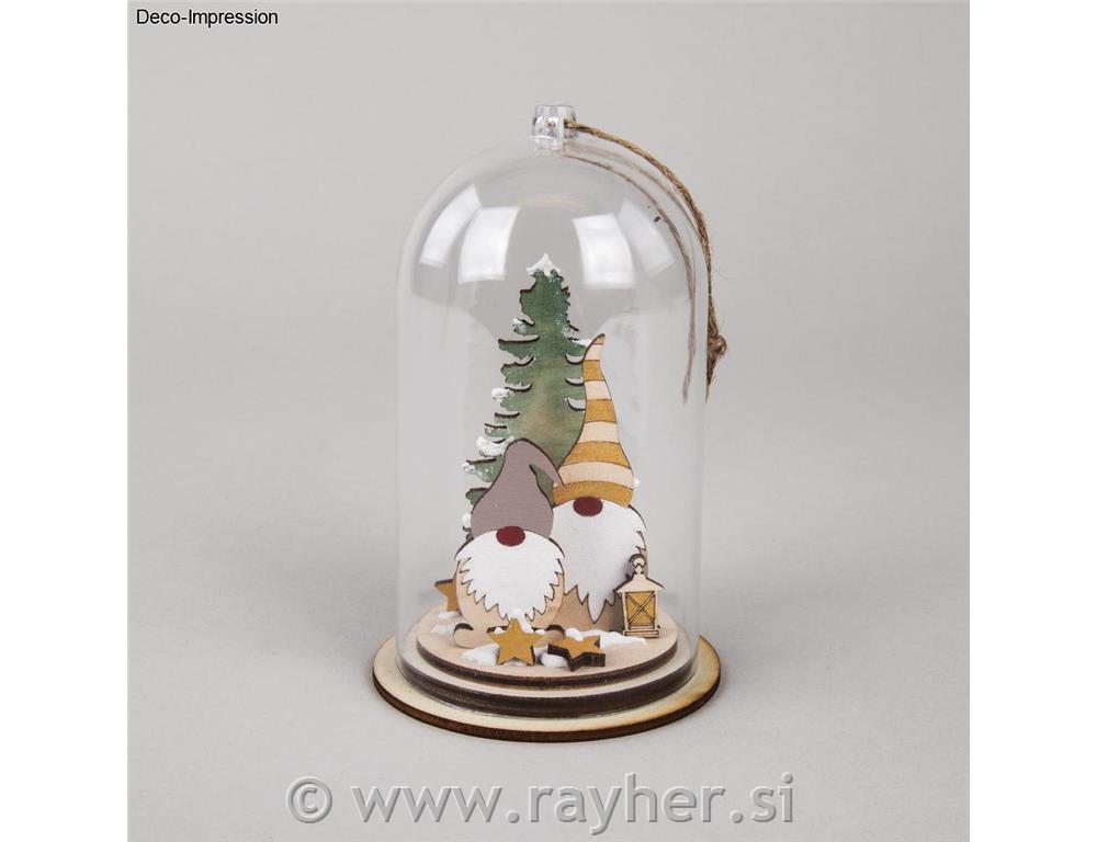 Wooden model Gnome, set 2
