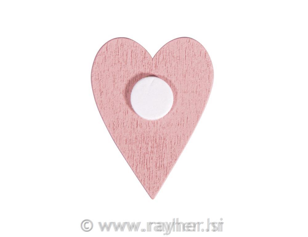 Drvena srca, 3x4 cm, set 9