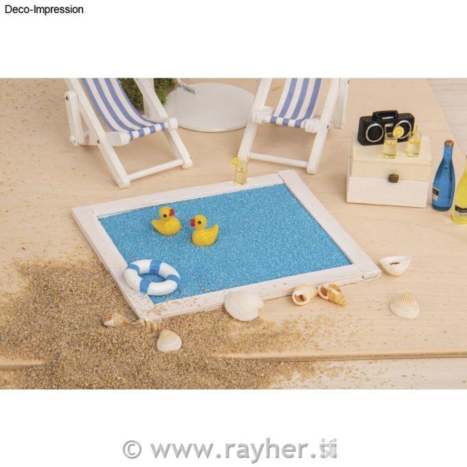 Deco mini radio, boce + kutija za piknik