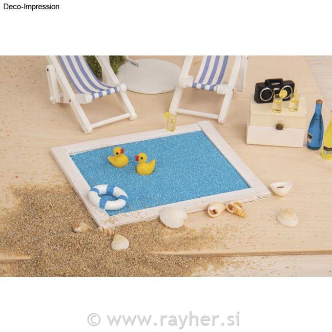 Dekorativne mini školjke, pijesak i ostalo