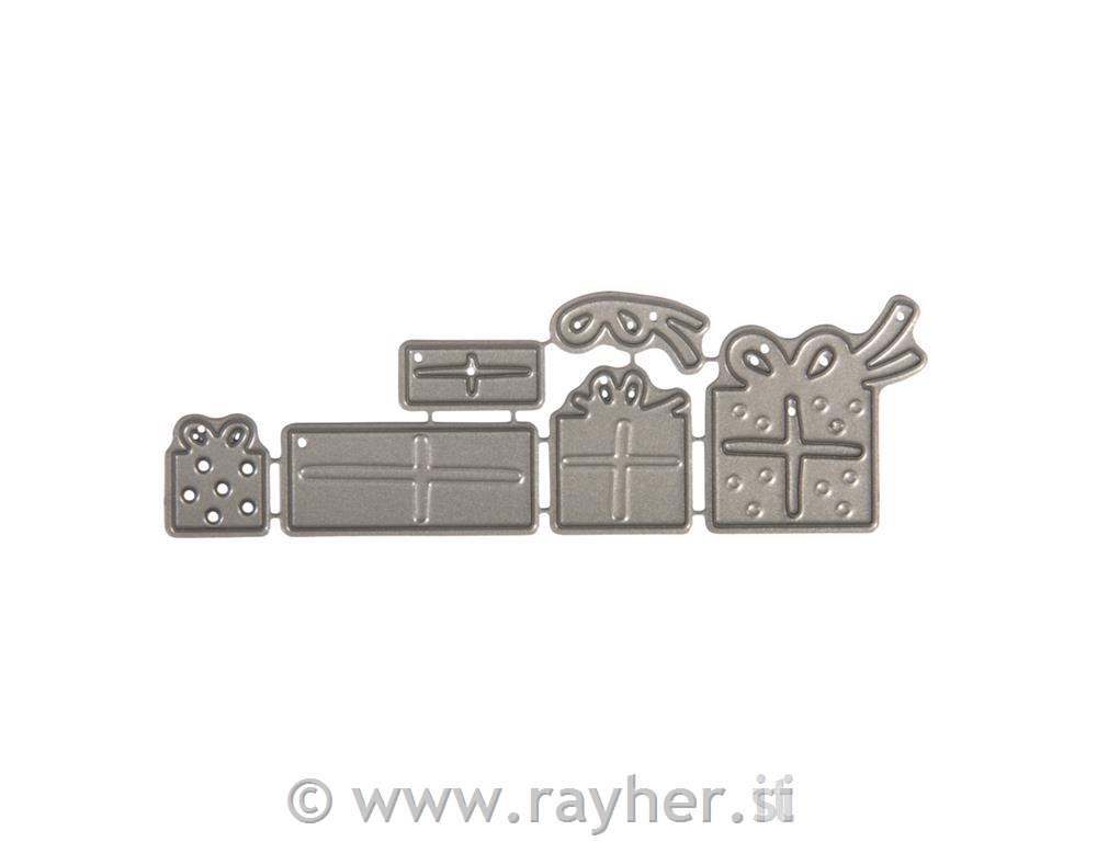 Rezač, Pokloni, 6-dijelni set0,9x2cm - 2,1x2,9 cm