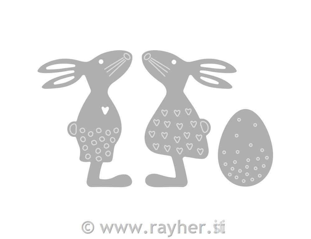 Rezač Uskrs, 2.5-4.5cm x 2.8-3.1cm, set