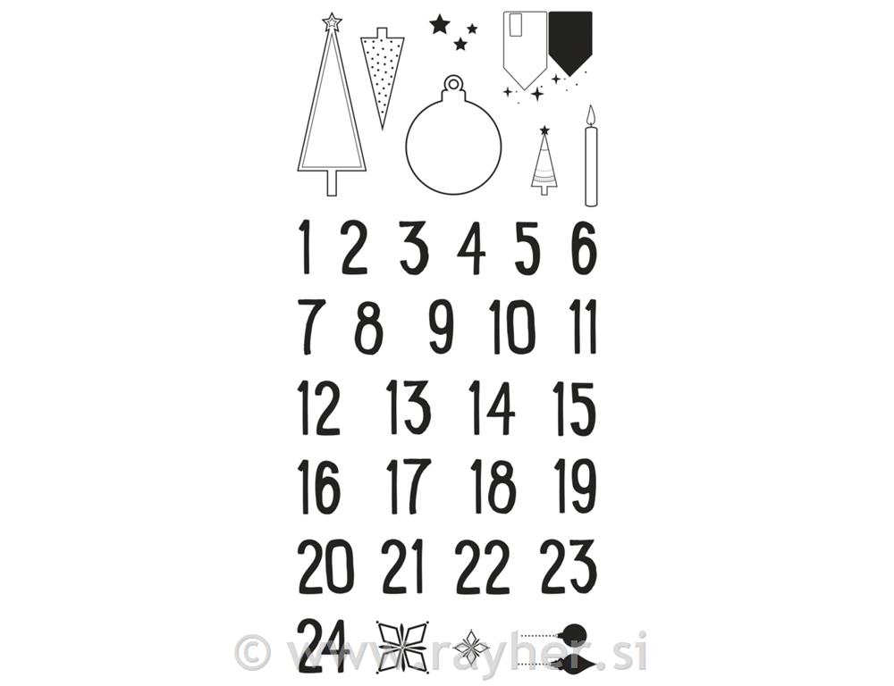 Pečati - Adventski kalendar Nordic