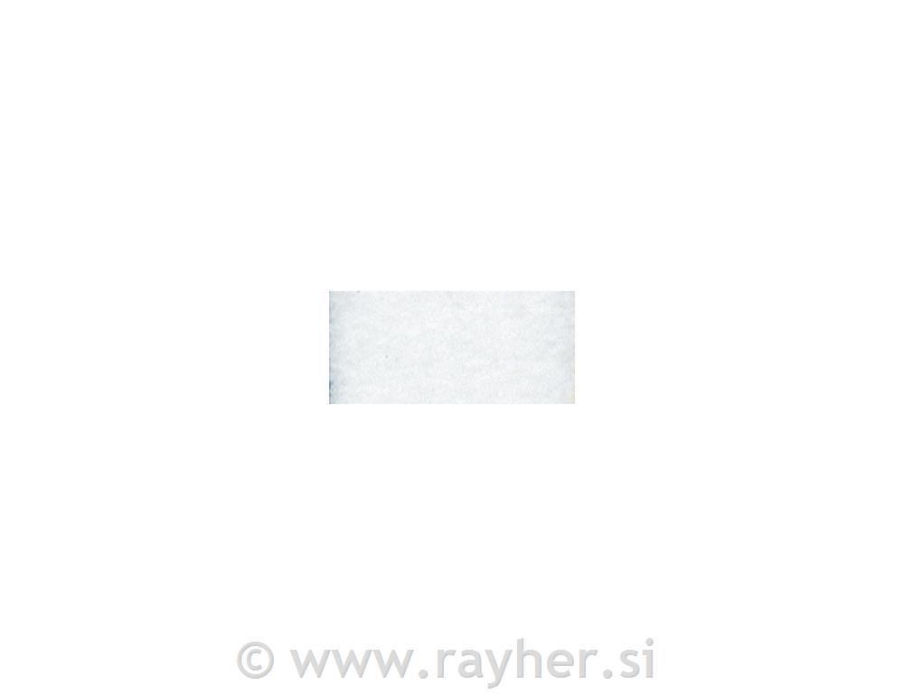 Filc u roli, 0.8-1 mm, bijela, metraža