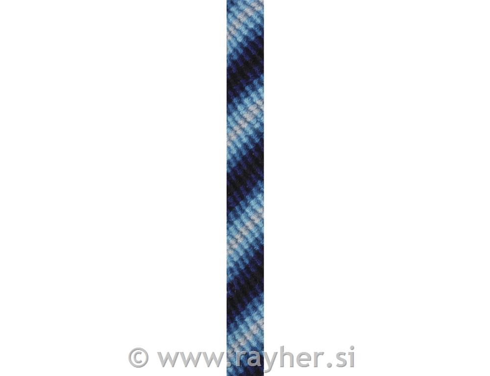 Pamučne vrpce "Stitch & Knot", plava, 5barvx10m
