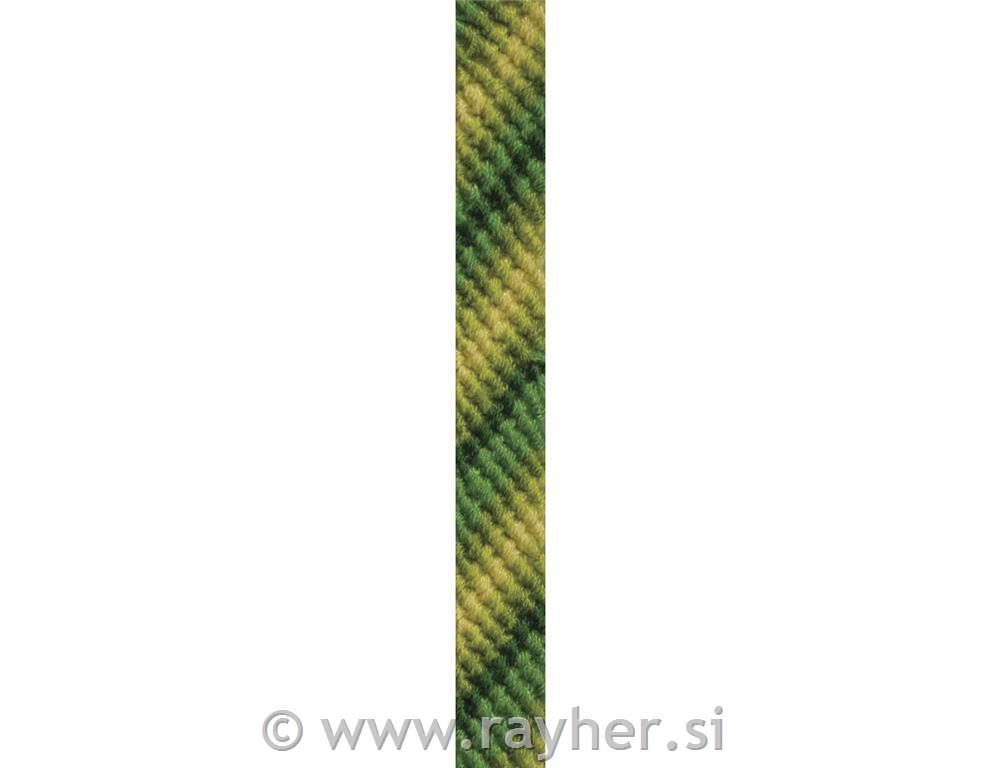 Pamučne vrpce "Stitch & Knot", zelena, 5barv x 10m