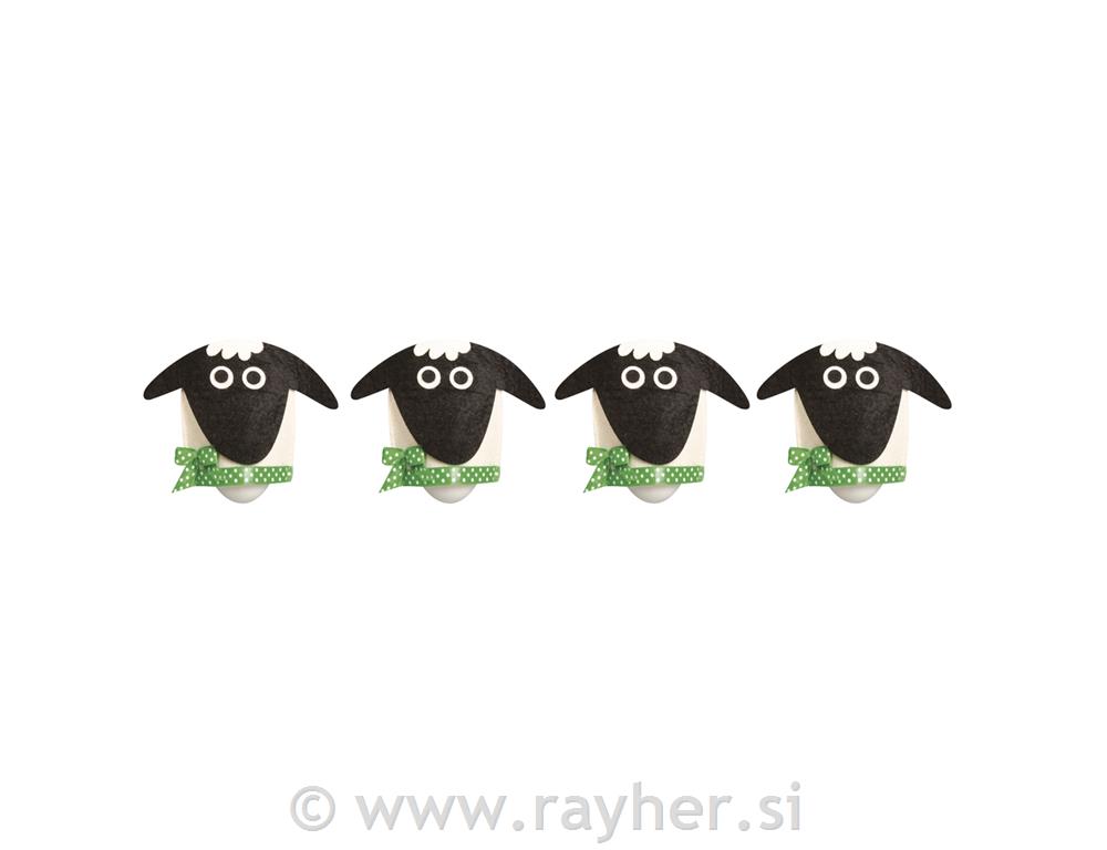 Crafting kit felt egg cosy sheep, 10x14.