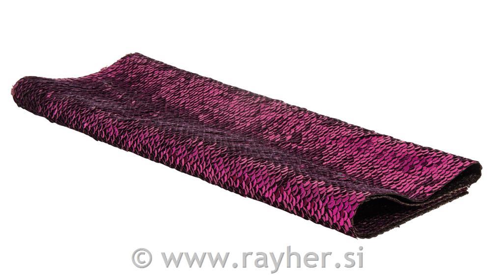 Blago z dvostranskimi ploščicami, roza, 42x32cm, 400g/m2