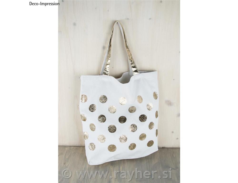 Vrećica za kupovinu Fashion Shopper, bijela, 46x46cm, 330g / m2