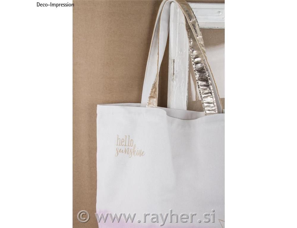 Nakupovalna vrečka Fashion Shopper,bela, 46x46cm, 330g/m2