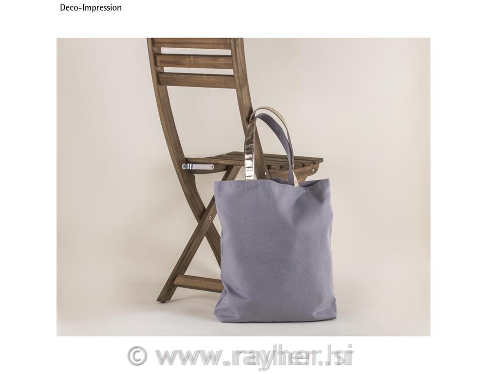 Vrećica za kupovinu Fashion Shopper, siva, 46x46cm, 330g / m2