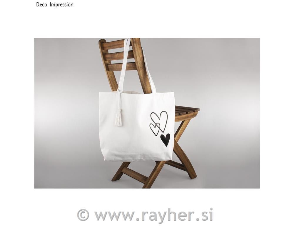 Nakupovalna vrečka Basic Shopper Love 36x35 cm, set