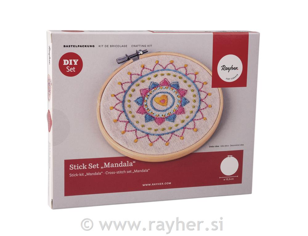 Set za vezenje Mandala