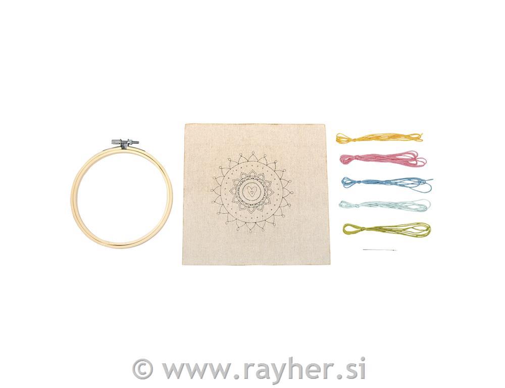 Set za vezenje Mandala