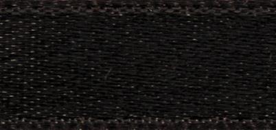 Traka saten, crna, 10mm, 10m